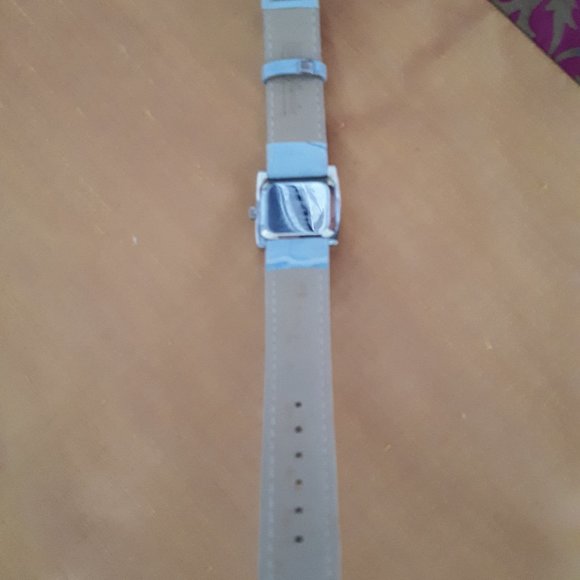 Dufonte Ladies Wristwatch - Blue/Grey Band - Water Resistant Stainless Steel - Picture 4 of 5